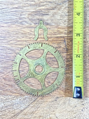 Gilbert Clock Movement (Stamped 24) Count Wheel (See Pics)(KD1165)