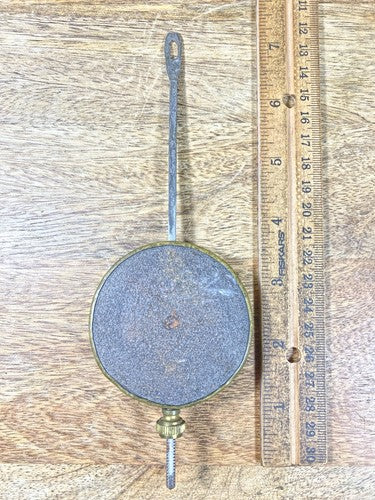Old Clock Pendulum 7 1/4 Inches Long 4.6 oz       (KD1829)