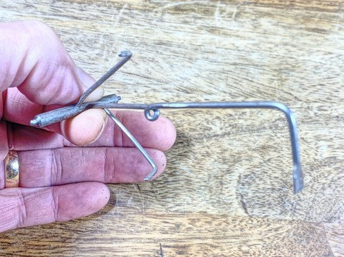 Unbranded 30 Hour Clock Movement Count Wheel Lever (See Pics To ID Mvmt) (KD505)