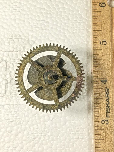 Waterbury Clock Movement Strike Side 3rd Wheel (See Pics to ID Mvmt)   (K8329)