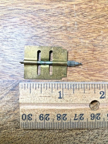 Made In Japan Clock Movement Strike Side Fan (See Pics To ID Mvmt)   (K8608)