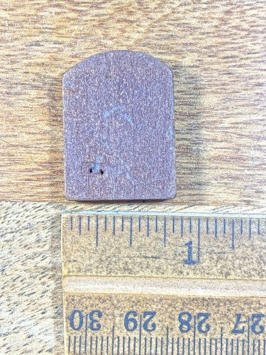 Wooden Cuckoo Clock Door 1.09 inch X 0.81 Inch     (KD177)