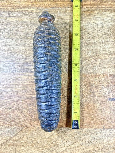 Cuckoo Clock Cast Iron Pine Cone Weight 1150g, 7.1 Inches Long     (WT001)