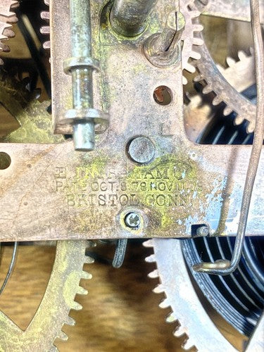 Ingraham (Stamped Oct 78 / Nov 79) Clock Movement Strike Side 2nd Wheel  (K9780)