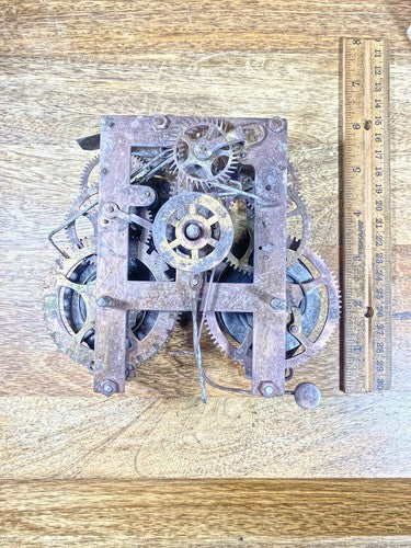 Gilbert Kitchen Clock Movement Back Plate (Pivots Look Good) (KD1625)