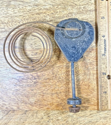Old 5 Inch Long Mantel Clock Gong       (KD168)