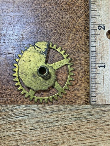 Old Herschede Clock Movement Hour Wheel  (K7906)