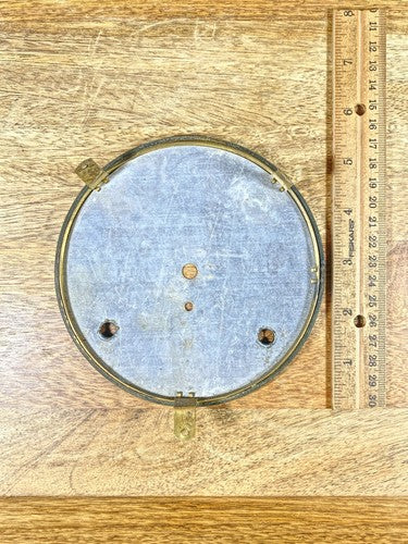 Old Seth Thomas Clock Movement Dial Pan  (K9986)
