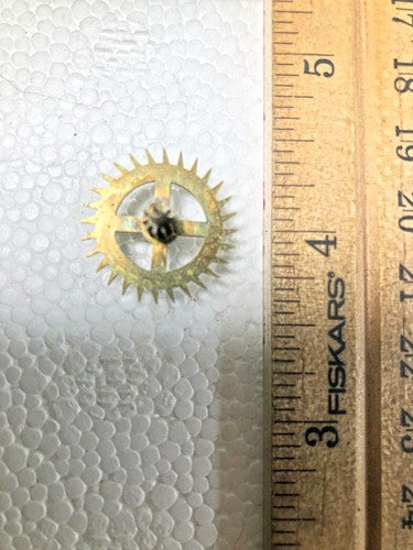 SBS Feintechnik 661 Clock Movement Escape Wheel (See Pics To ID Mvmt) (K8742)