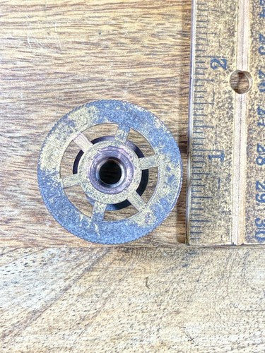 Gilbert Kitchen Clock Movement Alarm Setting Wheel (See Pics To ID) (KD1609)