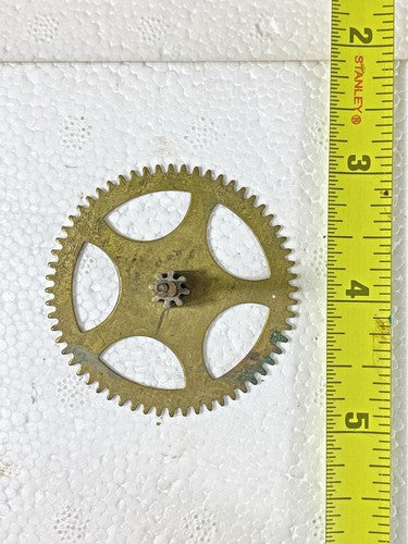 Gilbert Clock Movement (Stamped 24) Time Side 2nd Wheel (See Pics To ID)(KD1156)