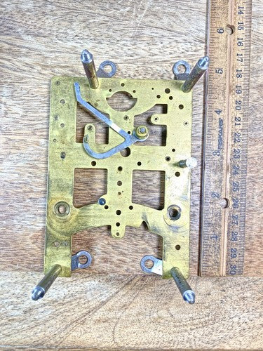 New Haven Clock Movement Back Plate (Pivots Look Good) (KD2209)