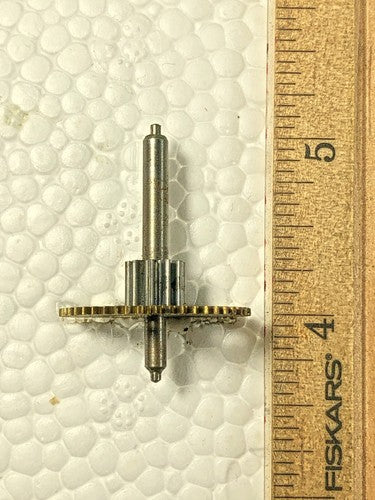 Heirloom Clock Movement Time Side 2nd Wheel (See Pics To ID Mvmt) (K8920)
