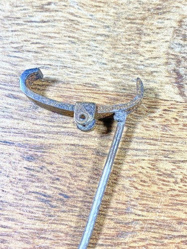 Antique Clock Movement Verge Or Crutch (Measures 20.61mm Between Teeth) (KD564)