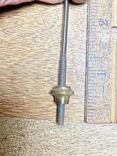 Old Parlor Or Kitchen Clock Pendulum Rod 6 1/4 Inches Long (KD2182)