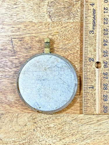 Antique 4.5oz Clock Pendulum Bob  (KD607)