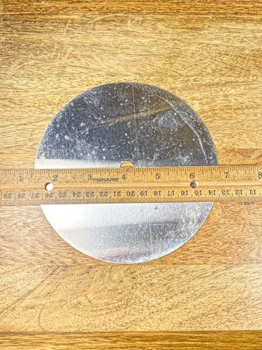 Vintage Syroco Metal Clock Dial Pan (5.48 Inches / 139.4mm Diameter)    (KD835)