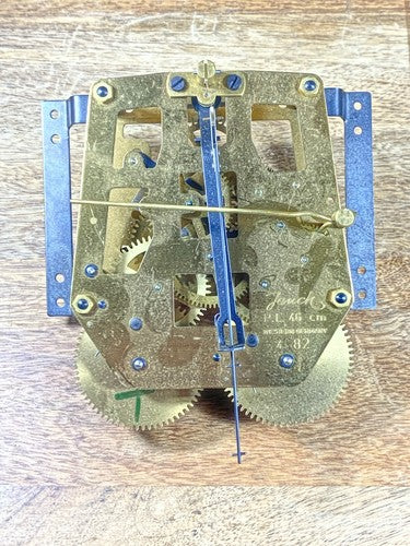 Jauch (PL46) Clock Movement Strike Side Fan (See Pics To ID Movement)    (KD990)
