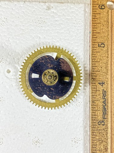 Sessions Clock Movement Strike Side 3rd Wheel (See Pics To ID Movement) (KD1080)
