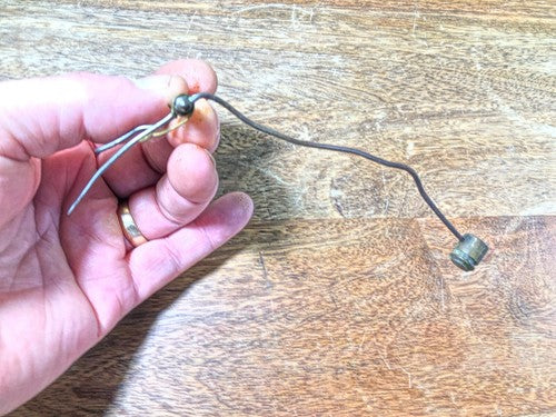 Old Baden Clock Movement Hammer Assembly (See Pics To ID Mvmt) (K8826)