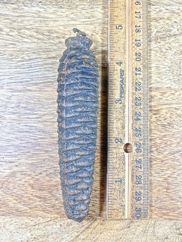 Cuckoo Clock Cast Iron Pine Cone Weight 256g, 4.7 Inches Long (KD1474)