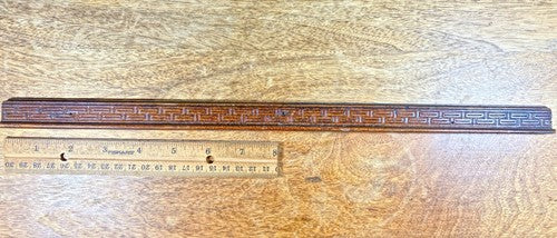 Old Clock Trim Piece  (16 1/2 X 7/8 Inches)   (LL5209)