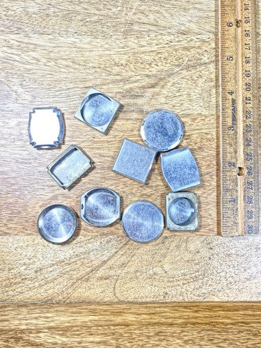Assorted Lot Of Old Watch Case Parts (Lot Of 10)    (KD1925)