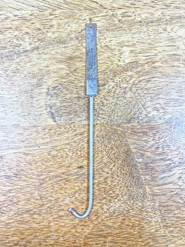 Gilbert Clock (Stamped 6 00) Pendulum Rod and Spring (See Pics To ID) (K9899)
