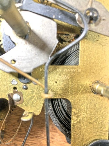 Korean LAVA Clock Movement Time Side Main Spring Bracket  (See Pics) (K8403)