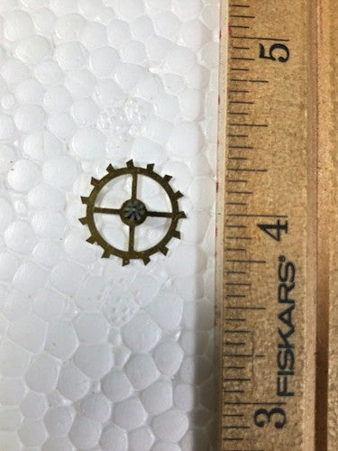Seth Thomas A206-002 Clock Movement Escape Wheel (See Pics To ID Mvmt) (K9038)