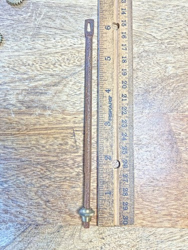 Old Rusty Parlor Or Kitchen Clock Pendulum Rod 6 1/4 Inches Long (KD2073)