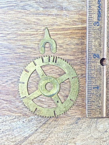 Ingraham Clock Movement (Stamped 11 20) Count Wheel   (KD1412)
