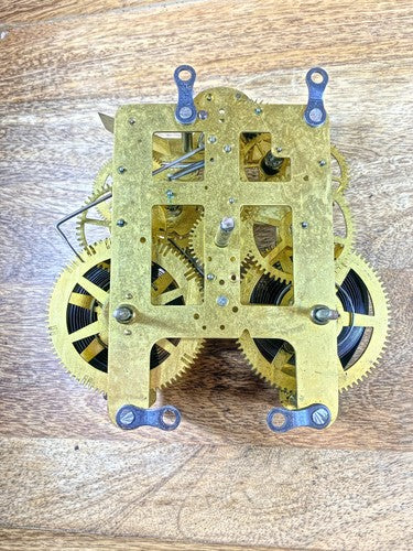 Seth Thomas 89 Clock Movement Time Side 4th Wheel (See Pics To ID Mvmt)  (KD1178