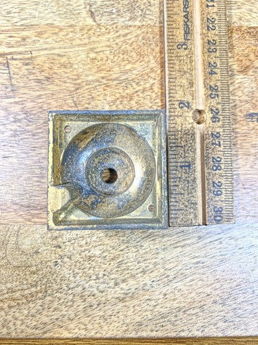 Large Round Mantel Clock Column Base (KD908)