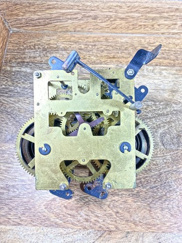 Chinese Clock Movement Mounting Brackets (See Pics To ID Movement) (KD1576)