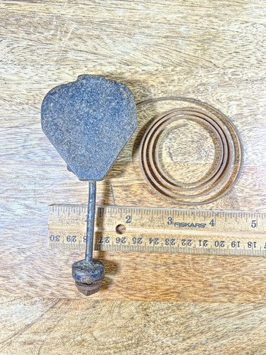 Old 5 Inch Long Mantel Clock Gong       (KD168)