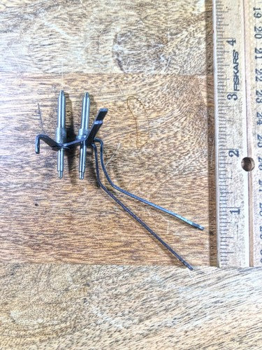 Seth Thomas 89K Clock Movement Hammer Levers (See Pics To ID Mvmt)    (K9412)