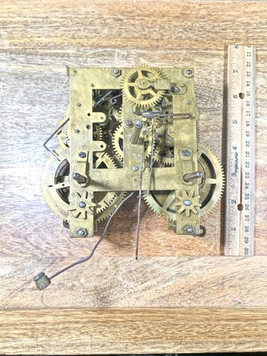Old Baden Clock Movement Count Wheel Lever (See Pics To ID Mvmt) (K8824)