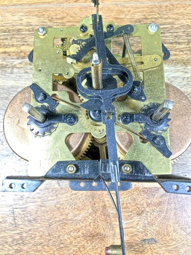 Made In China Clock Movement Pendulum Bridge (See Pics To ID Mvmt) (K9650)
