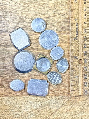 Assorted Lot Of Old Watch Case Parts (Lot Of 10) (KD1784)