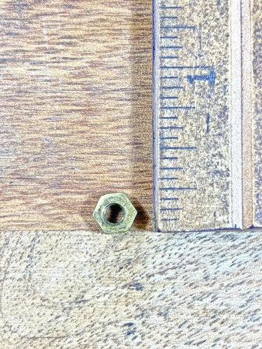 Sessions Clock Movement Plate Nut (See Pics To ID Movement) (KD1077)