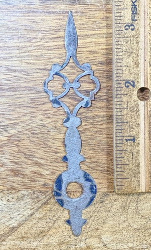Vintage Clock Hour Hand 3 1/4 Inches Long  (7.60mm Arbor Dia)   (KD459)