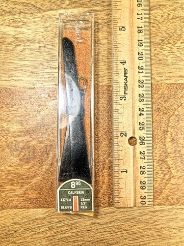 Vintage Speidel (NIB) Brown Calf Skin & Gold Watch Band (13mm or 1/2") (K7899)