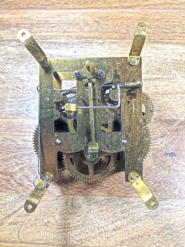 Old Junghans Clock Movement Time Side 4th Wheel (See Pics To ID Mvmt) (K9752)