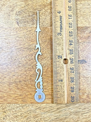4 Inch Long Clock Minute Hand (Arbor Opening Is 3.95mm  X 2.90mm) (K9825)