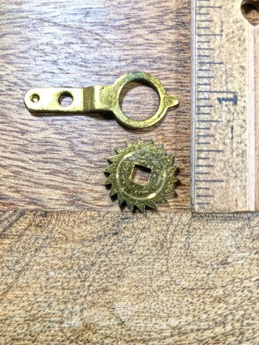 Junghans Clock Movement Click Wheel Assembly (See Pics To ID Mvmt) (K9731)