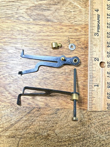 Made In Japan Clock Movement Rack Hook (See Pics To ID Mvmt) (K8616)