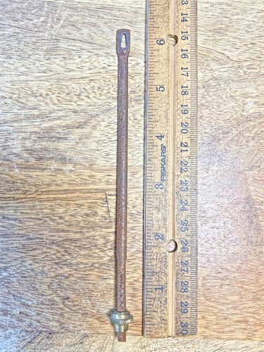 Old Rusty Parlor Or Kitchen Clock Pendulum Rod 6 1/4 Inches Long (KD2073)