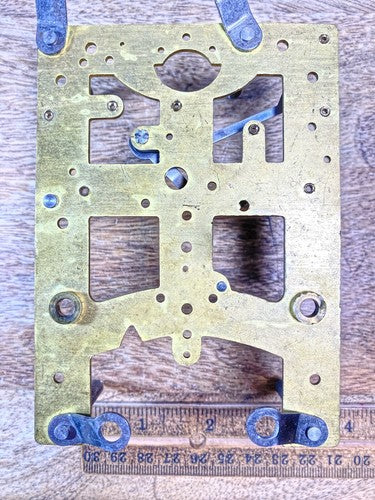New Haven Clock Movement Back Plate (Pivots Look Good) (KD2209)