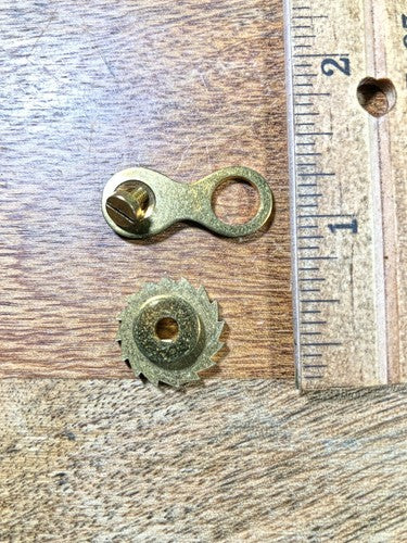 John Wanamaker Anniversary Clock Movement Click Wheel (See Pics To ID) (K9022)
